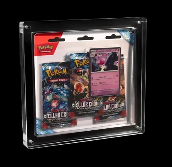 The Acrylic Box Acrylic Display Case  Akrylkasse  Pokemon  -pack Blister
