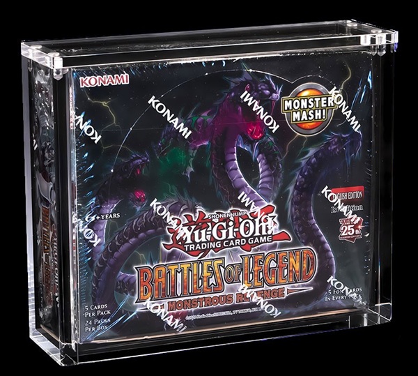 The Acrylic Box Acrylic Display Case  Akrylkasse  Yu-gi-oh  24ct  Booster Display