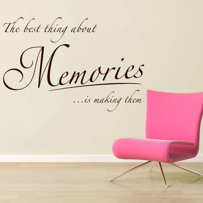 The Best Thing Wallsticker