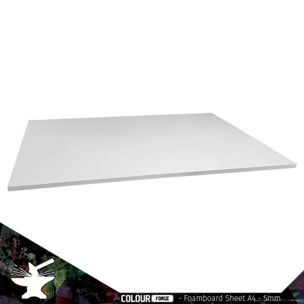 The Colour Forge: Foamboard Sheet  A4  5mm