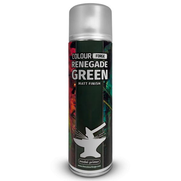 The Colour Forge Spray: Renegade Green 500ml