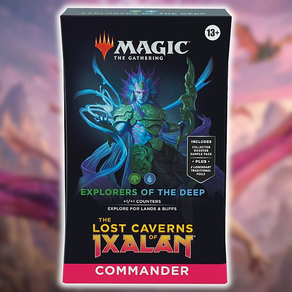 The Lost Caverns Of Ixalan Commander  Edh  Multiplayer Magic Deck: V3 Explorers Of The Deep 100 Kort
