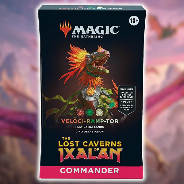 The Lost Caverns Of Ixalan Commander  Edh  Multiplayer Magic Deck: V4 Veloci-ramp-tor 100 Kort