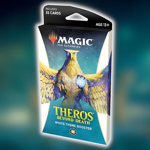Theros Beyond Death Theme Booster Pack: White  Hvid   Magic The Gathering