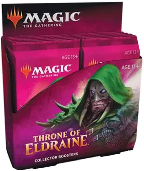 Throne Of Eldraine  Collector Booster Box  Display  12 Collector Boosters  Magic The Gathering