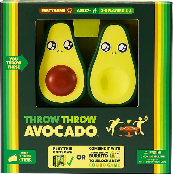 Throw Throw Avocado Dodgeball Card Game