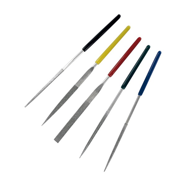 Tools Vallejo Set Of   Diamond File  100 Mm