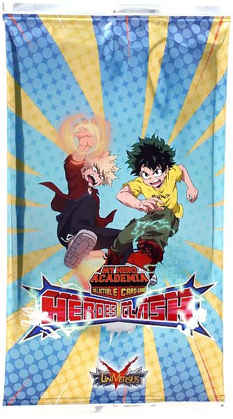 Ufs My Hero Academia Card Game Wave  : Heroes Clash Booster Pack