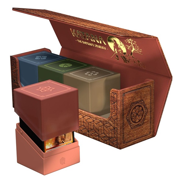 Ultimate Guard Arkhive Flip Case  Multi-deck Box  400  Standard Size Xenoskin Katana: The Shogun   Journey Part