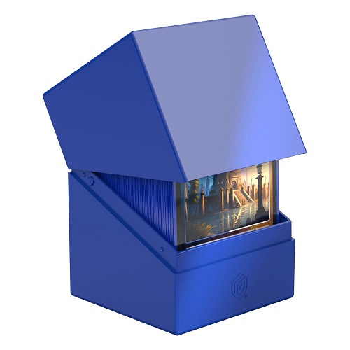 Ultimate Guard Boulder Deck Case  Deck Box  100  Solid Blue