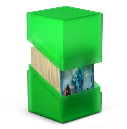 Ultimate Guard Boulder Deck Case  Deck Box  100  Standard Size Emerald