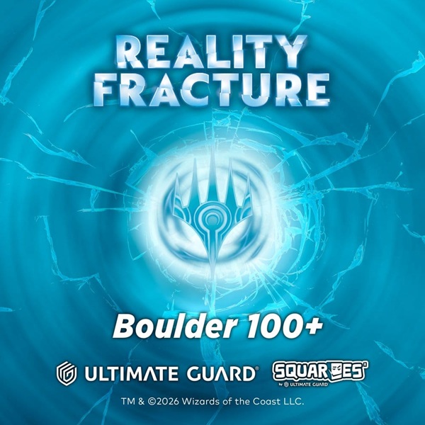 Ultimate Guard Boulder Deck Case Deck Box 100 Standard Size: Magic: The Gathering Reality Fracture: Blue Uncommon Red Uncommon