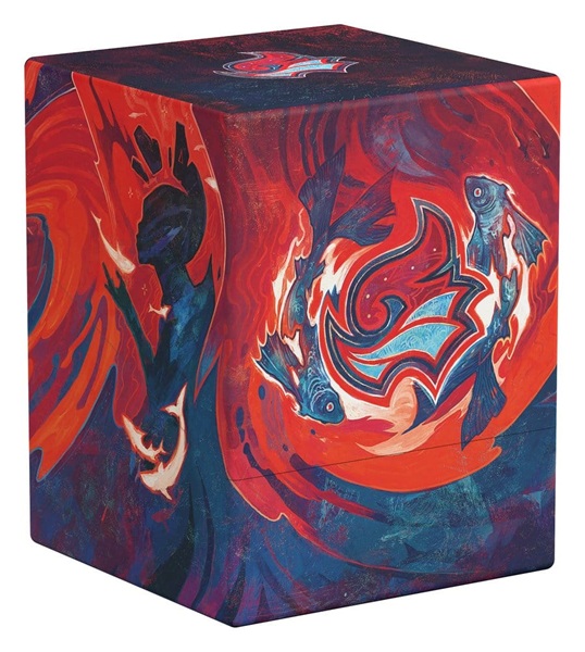 Ultimate Guard Boulder Deck Case Deck Box 100 Standard Size: Magic: The Gathering Secrets Of Strixhaven: Prismari
