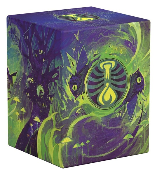Ultimate Guard Boulder Deck Case Deck Box 100 Standard Size: Magic: The Gathering Secrets Of Strixhaven: Witherbloom