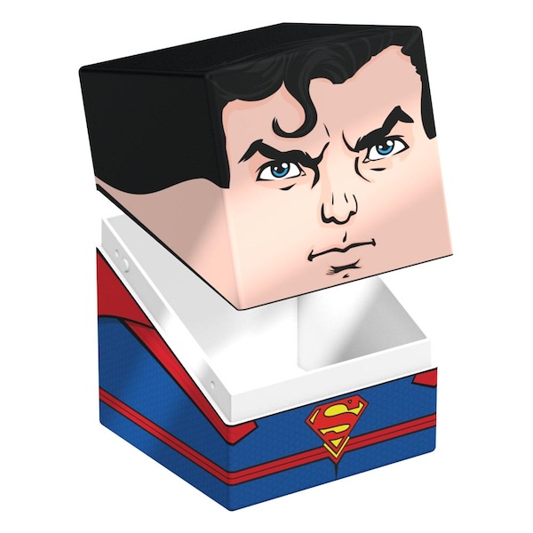 Ultimate Guard Boulder Deck Case  Deck Box  100  Standard Size Squaroes: Dc Justice League: Superman 003