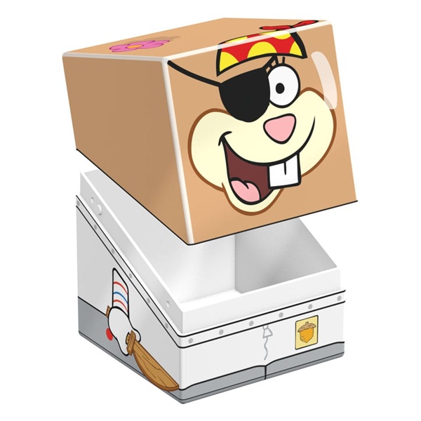 Ultimate Guard Boulder Deck Case  Deck Box  100  Standard Size Squaroes: Spongebob Squarepants: Pirate Sandy