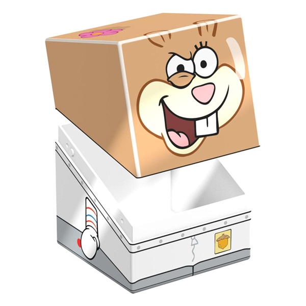 Ultimate Guard Boulder Deck Case  Deck Box  100  Standard Size Squaroes: Spongebob Squarepants: Sandy