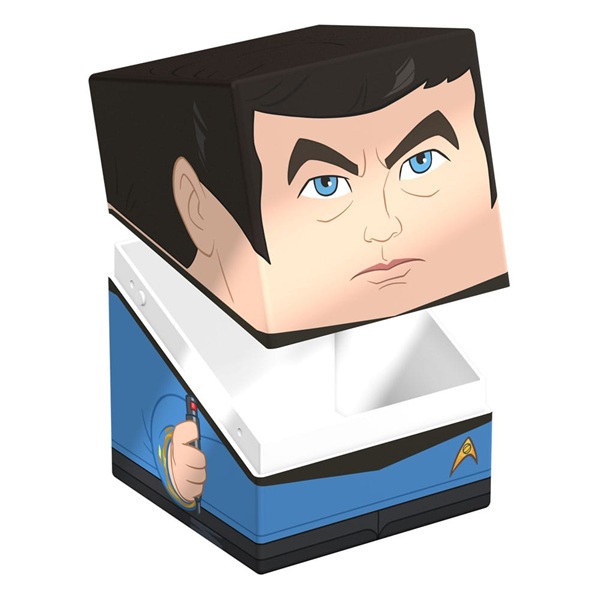 Ultimate Guard Boulder Deck Case  Deck Box  100  Standard Size Squaroes: Star Trek: The Original Series: Dr  Mccoy
