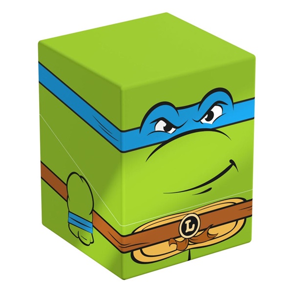 Ultimate Guard Boulder Deck Case  Deck Box  100  Standard Size Squaroes: Teenage Mutant Ninja Turtles: Leonardo