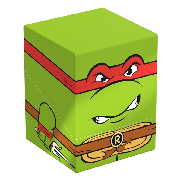 Ultimate Guard Boulder Deck Case  Deck Box  100  Standard Size Squaroes: Teenage Mutant Ninja Turtles: Raphael