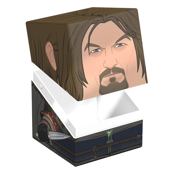 Ultimate Guard Boulder Deck Case  Deck Box  100  Standard Size Squaroes: The Lord Of The Rings: Boromir