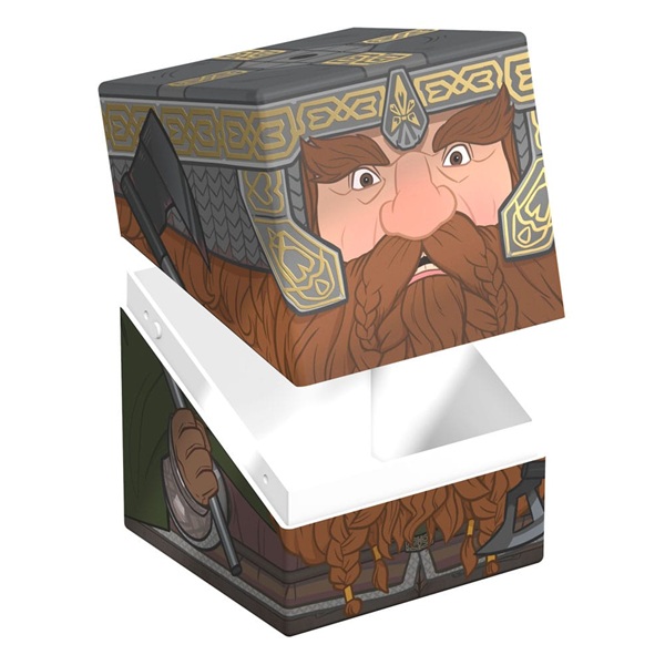 Ultimate Guard Boulder Deck Case  Deck Box  100  Standard Size Squaroes: The Lord Of The Rings: Gimli