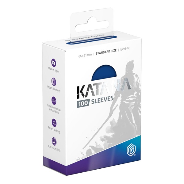 Ultimate Guard Katana Sleeves  Kortlommer  Standard Size Blue Bird  100 Sleeves