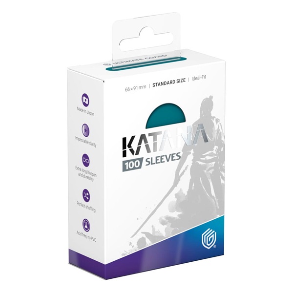 Ultimate Guard Katana Sleeves  Kortlommer  Standard Size Great Wave  100 Sleeves