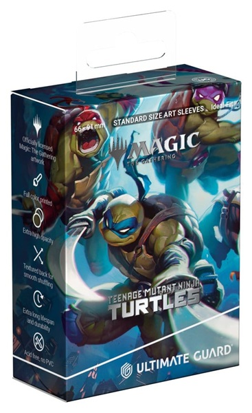 Ultimate Guard Magic: The Gathering Teenage Mutant Ninja Turtles: Art Sleeves Heroes In   Half Shell