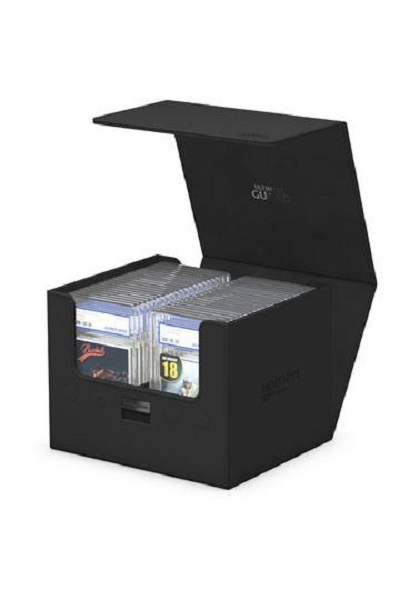 Ultimate Guard Minthive Deck Case  Deck Box  30  Xenoskin Black  Sort  Holder 30  Gradede Kort
