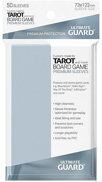 Ultimate Guard Premium Soft Sleeves  Br 195 166 Tspils Lommer  For Tarot Cards  50  73x122mm