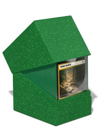 Ultimate Guard: Return To Earth Boulder Deck Case  Deck Box  133  Standard Size Green