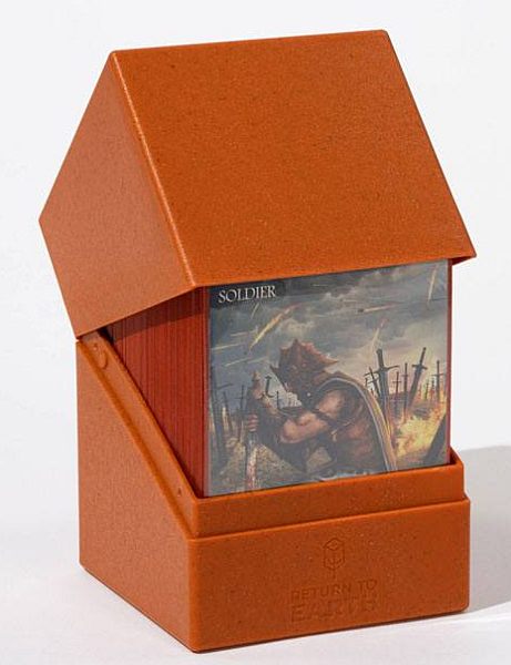 Ultimate Guard: Return To Earth Boulder Deck Case  Deck Box  100  Standard Size Orange