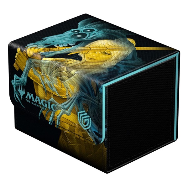 Ultimate Guard Sidewinder Deck Case  Deck Box  100  Standard Size Xenoskin Magic: The Gathering Duskmourn: House Of Horror: The Wandering Rescuer