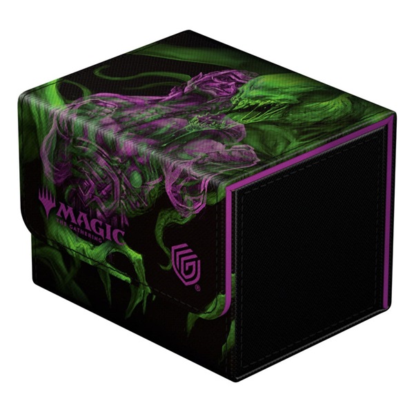Ultimate Guard Sidewinder Deck Case  Deck Box  100  Standard Size Xenoskin Magic: The Gathering Duskmourn: House Of Horror: Tyvar  The Pummeler