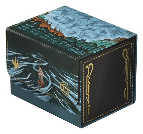Ultimate Guard Sidewinder Deck Case Deck Box 100 Standard Size Xenoskin: Magic: The Gathering Secrets Of Strixhaven: Blue Mythic Cyclonic Rift Alternate Art