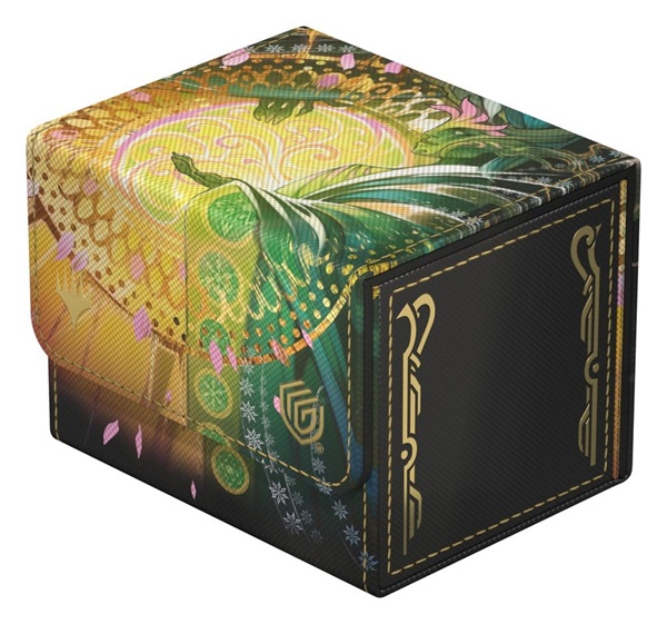 Ultimate Guard Sidewinder Deck Case Deck Box 100 Standard Size Xenoskin: Magic: The Gathering Secrets Of Strixhaven: Green Rare Veil Of Summer Alternate Art