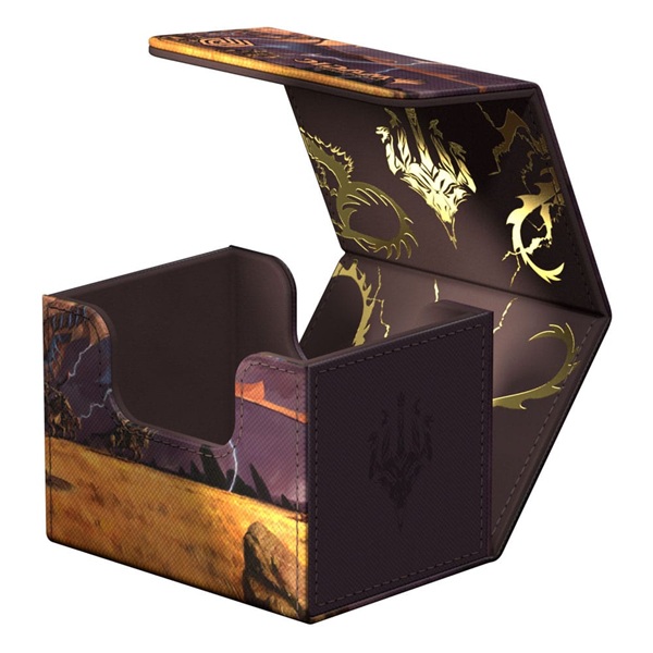 Ultimate Guard Sidewinder Deck Case  Deck Box  100  Standard Size Xenoskin Magic: The Gathering Tarkir: Dragonstorm: Ghostfire Neriv  Heart Of The Storm