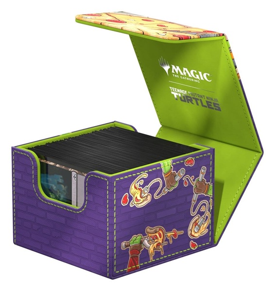 Ultimate Guard Sidewinder Deck Case  Deck Box  133  Standard Size Xenoskin Magic: The Gathering Teenage Mutant Ninja Turtles: Pizza Box