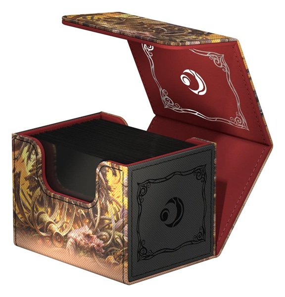 Ultimate Guard Sidewinder Deck Case  Deck Box  100  Standard Size Xenoskin Squaroes: Magic: The Gathering Lorwyn Eclipsed: Gristle Glutton