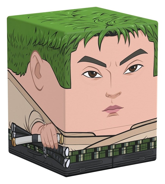Ultimate Guard Squaroes Boulder Deck Case Deck Box 100 Standard Size: One Piece: Roronoa Zoro