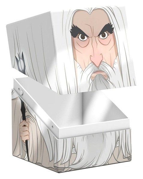 Ultimate Guard Squaroes Boulder Deck Case Deck Box 100 Standard Size: The Lord Of The Rings: Saruman