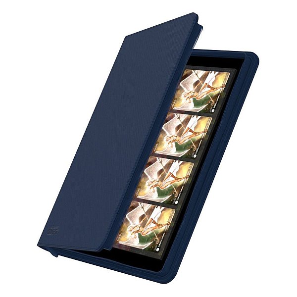 Ultimate Guard   16-pocket Zipfolio  Mappe  Holder 320 Kort  Xenoskin Dark Blue  Bl 195 165