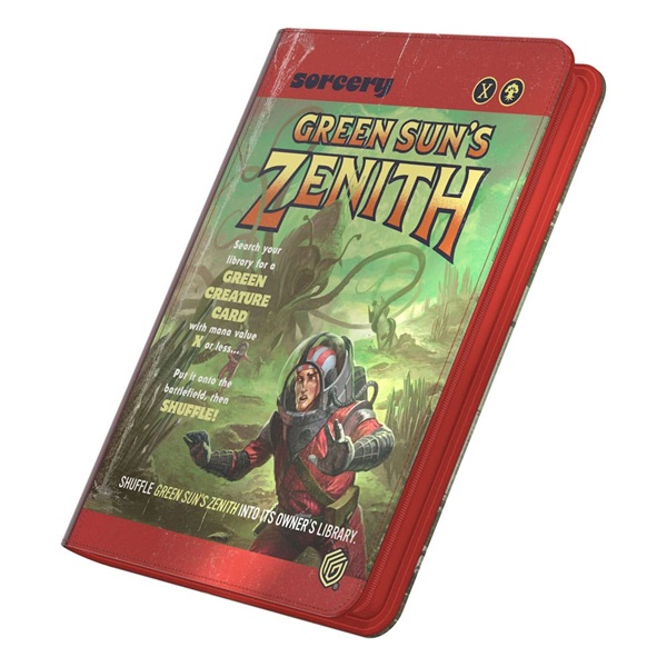 Ultimate Guard   18-pocket Zipfolio  Mappe  360 Kort  Xenoskin Magic: The Gathering Edge Of Eternities: Green Sun 226 128 153   Zenith