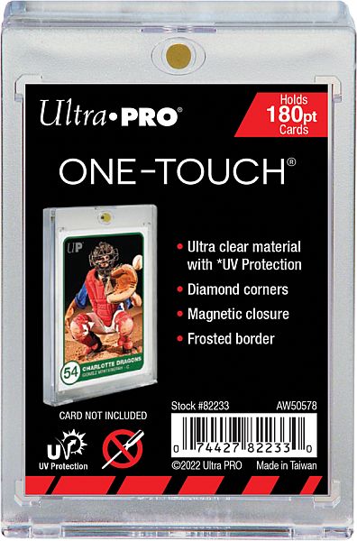 Ultra Pro One-touch Magnetic Holder Standard Size      Quot        Quot  180pt Sleeves  82233