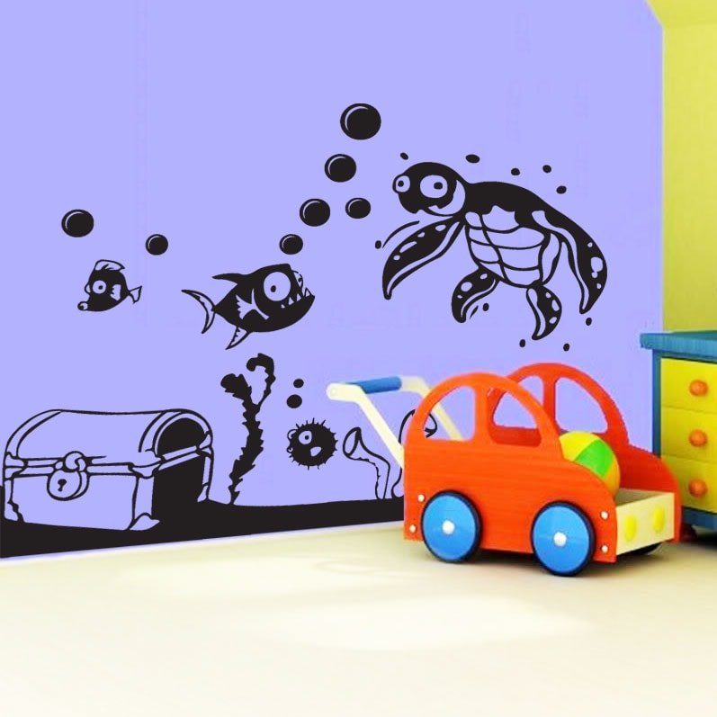Under Vandet Wallsticker