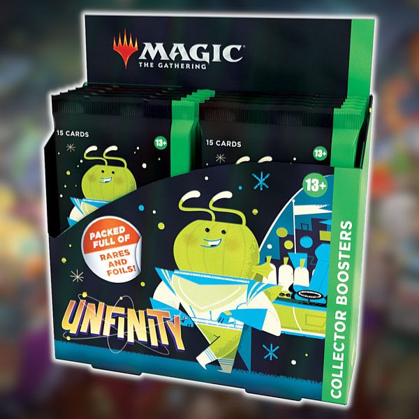 Unfinity Collector Booster Box  Display  Med Box Topper