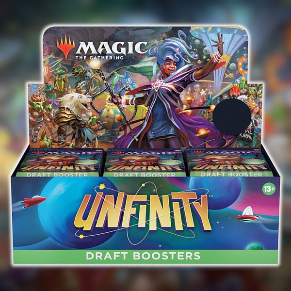 Unfinity Draft Booster Box  Display  Med Box Topper