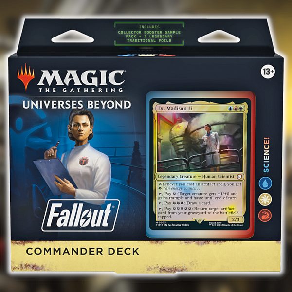 Universes Beyond: Fallout Commander  Edh  Multiplayer Magic Deck: V3 Science  100 Kort