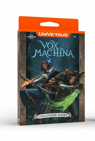 Universus  Ufs  Card Game Critical Role Challenger Series: Vox Machina  Vex Ahlia   Vax Ildan  Deck
